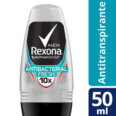 Desodorante Roll-On Rexona Men Antibacterial Fresh 50ml