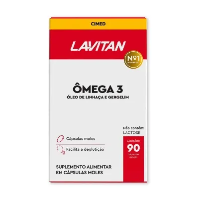 Lavitan Ômega 3 Mais Com 90 Cápsulas