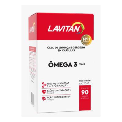 Lavitan Ômega 90 Cápsulas