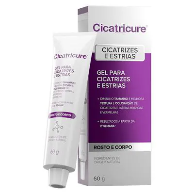 Gel Para Cicatrizes E Estrias Cicatricure 60g