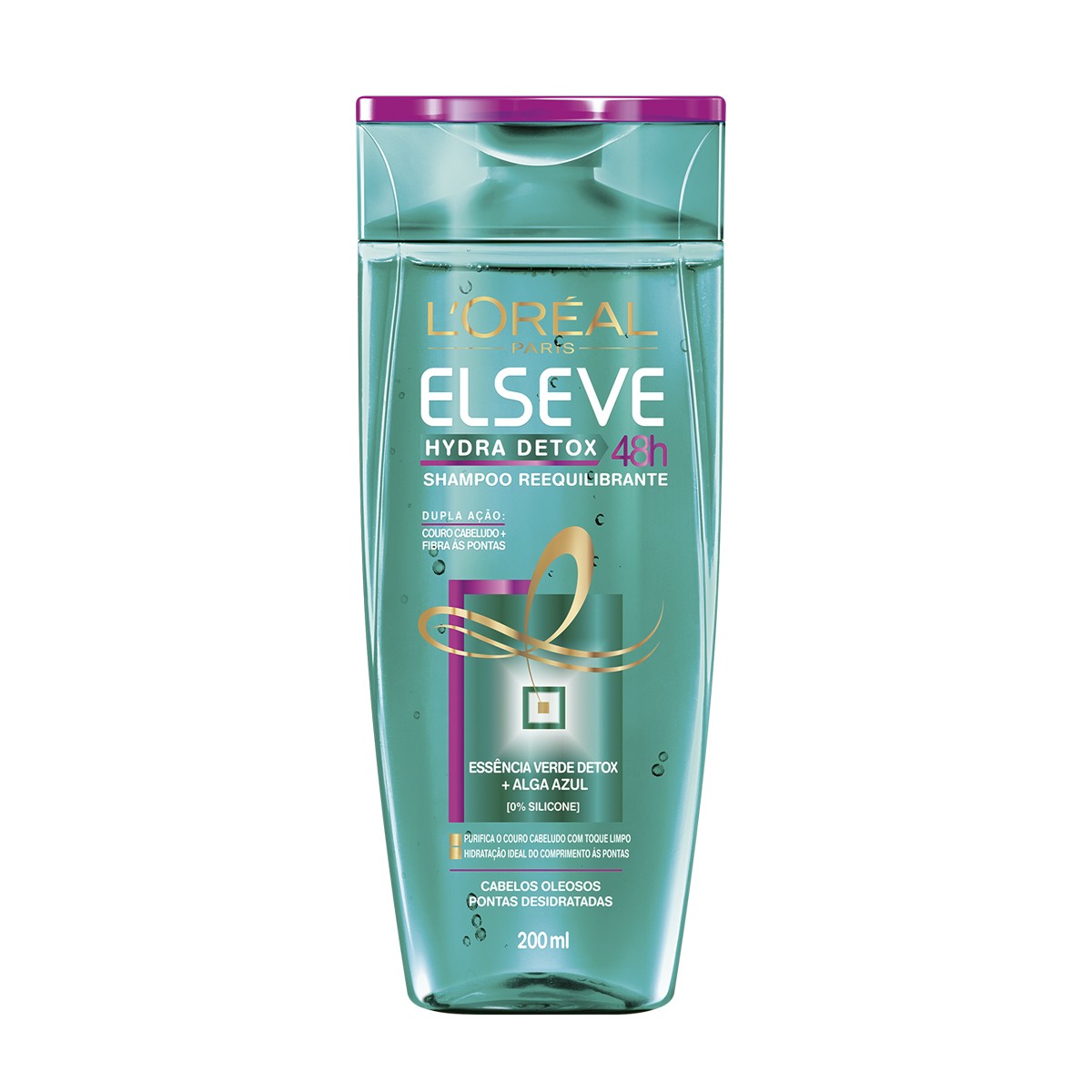Shampoo Elseve Hydra Detox Anti Oleosidade 200ml