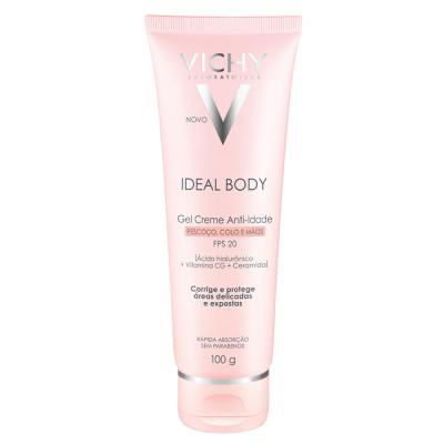 Loção Hidratante Vichy Ideal Body Pescoço, Colo e Mãos 100g