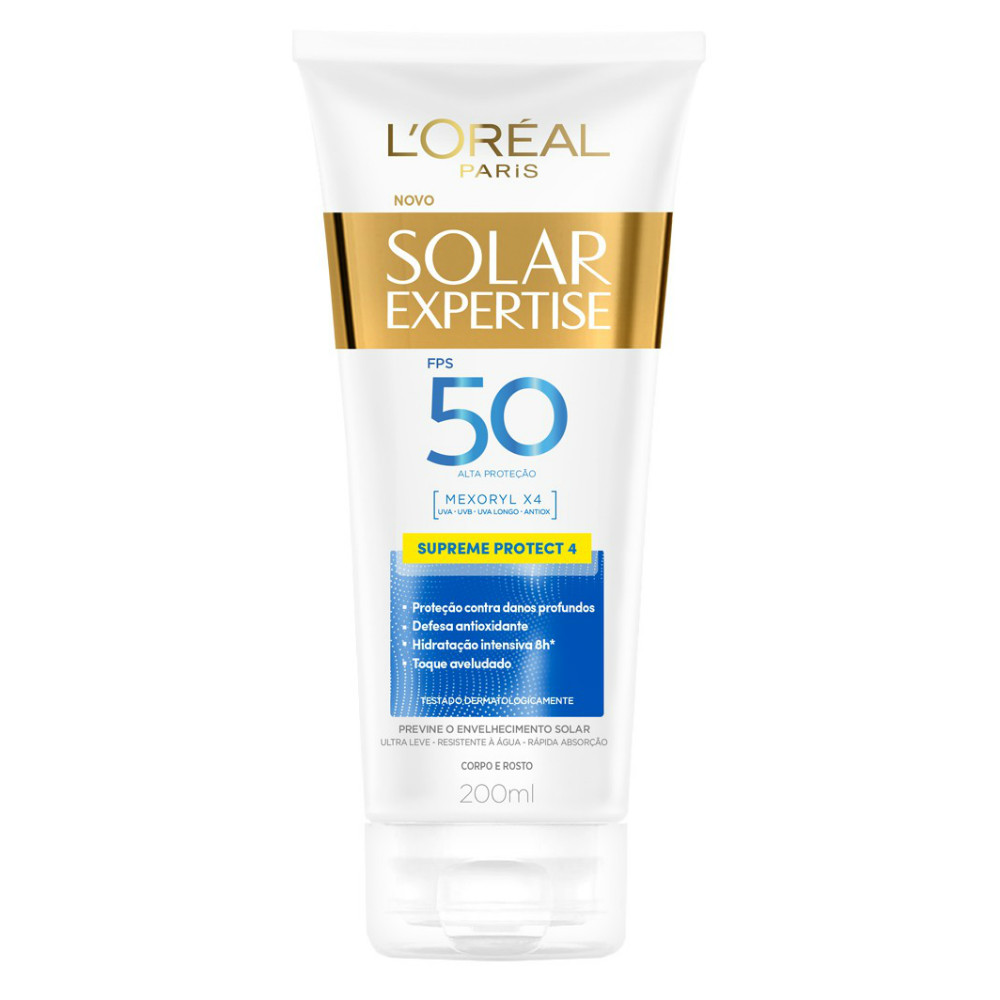 Protetor Solar L´Oreal Expertise Supreme Protect 4 FPS50 200ml