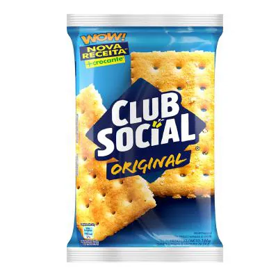 Biscoito Club Social Original 144g