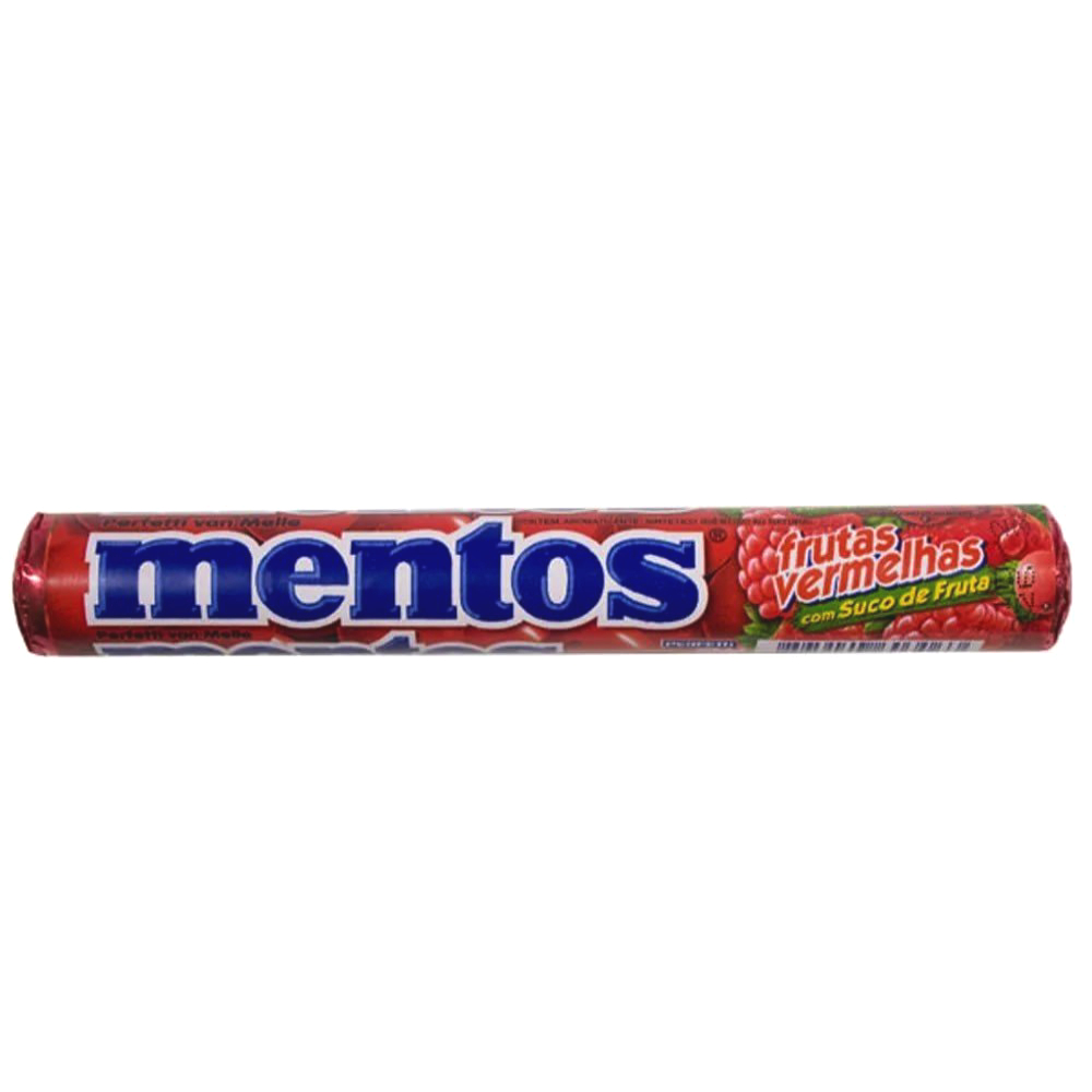 Bala Mentos Stick Frutas Vermelhas 38g