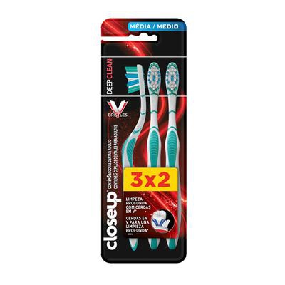 Escova Dental Close Up Deep Clean Leve 3 Pague 2