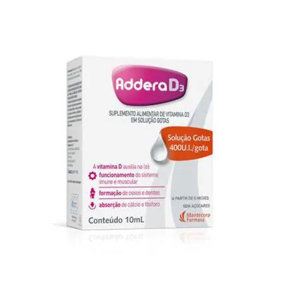 Addera D3 400Ui Gotas Ct Fr 10ml