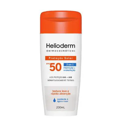 Protetor Solar Corporal Helioderm FPS50 200ml