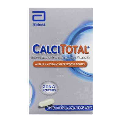 Suplemento Alimentar Calcitotal 60 Cápsulas