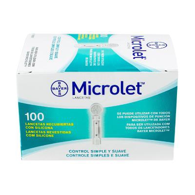 Microlet Lanceta Perfurante Caixa 100 Unidades