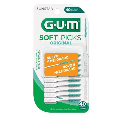 Limpador Interdental Soft Picks Gum 40 Unidades