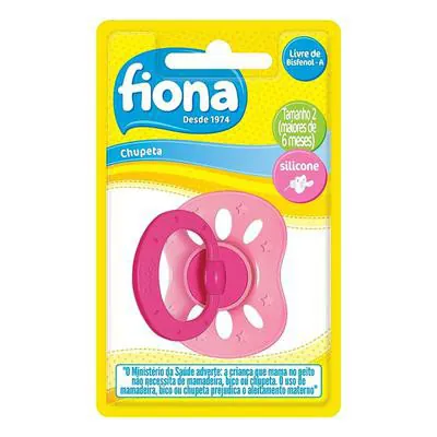 Chupeta Fiona Extra Air Classica Orto Sil Rosa Tamanho 2