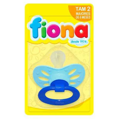Chupeta Fiona Extra Air Classica Orto Sil Azul Tamanho 2
