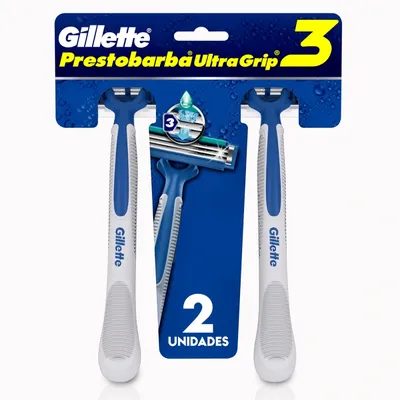 Aparelho De Barbear Gillette Prestobarba Ultragrip3 2 Unidades preço