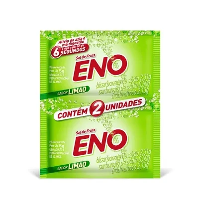 Sal de Fruta Eno Limão 2 Sachês de 5g