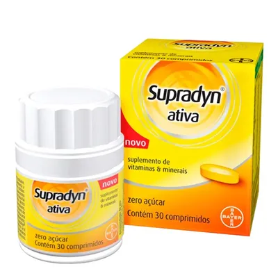 Supradyn Ativa 30 Comprimidos