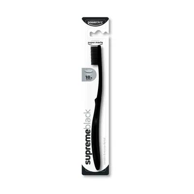 Escova Dental Powerdent Supreme Black