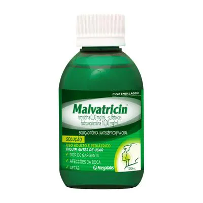 Malvatricin Solução para Diluir 100ml