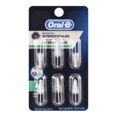 Refil para Escova Interdental Cônico Oral-B 6 Unidades