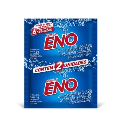 Sal de Fruta Eno Tradicional 2 Sachês de 5g