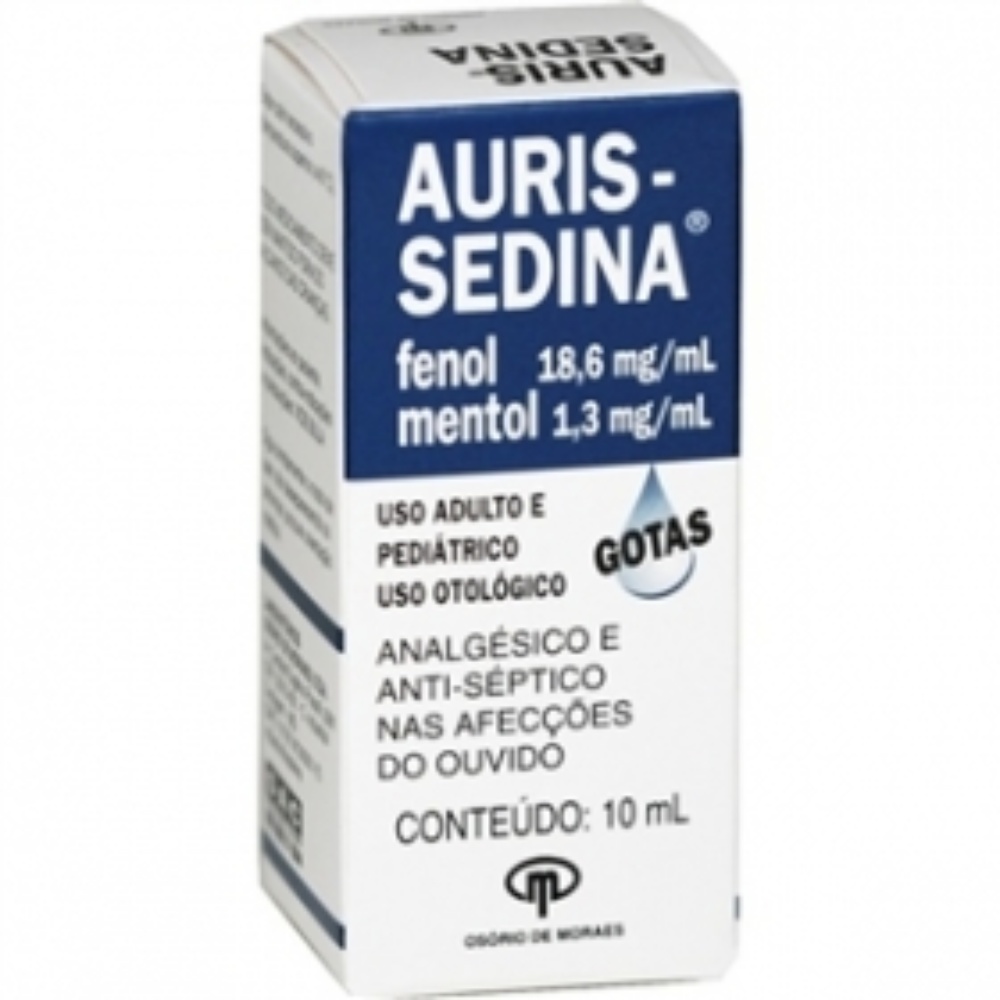 Auris Sedina 18,6 + 1,3mg Gotas 10ml