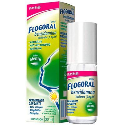 Flogoral Spray Sabor Menta 30ml