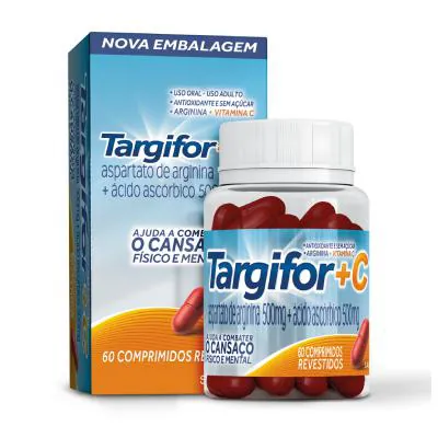 Targifor C 500 + 500mg Com 60 Comprimidos