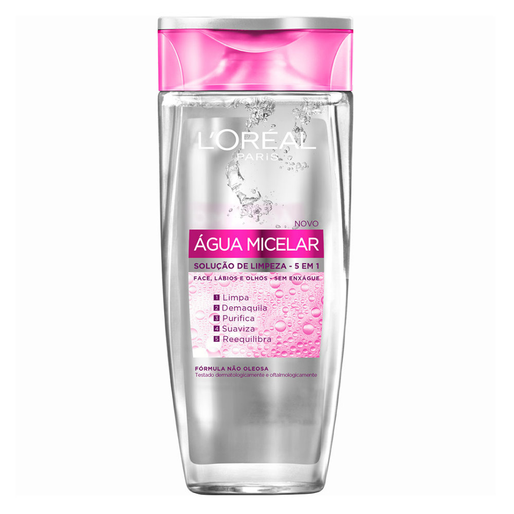 Água Micelar LOreal Solução de Limpeza 5 em 1 400 ml