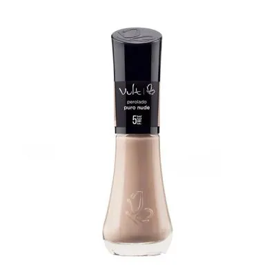 Esmalte Vult 5Free Perolado Puro Nude 8ml