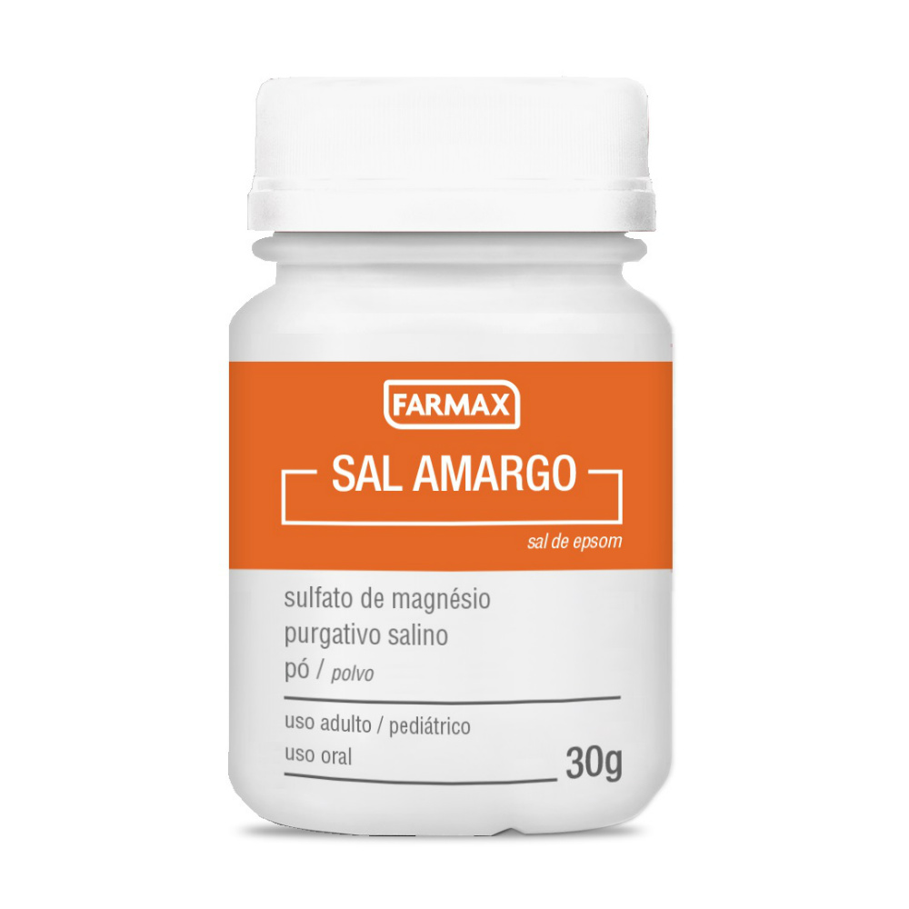 Sal Amargo em Pó Farmax 30g