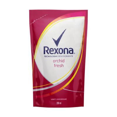 Sabonete Líquido Refil Rexona Água de Rosas 200ml