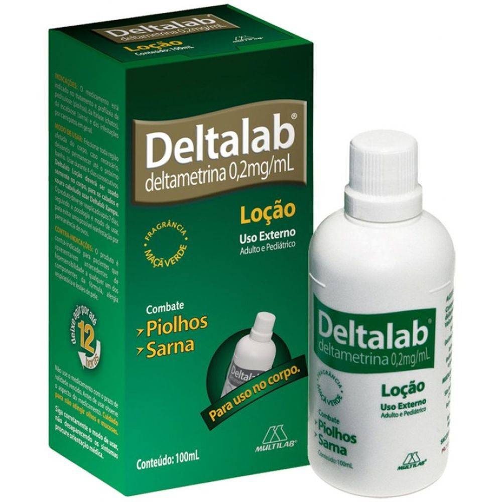 Deltalab 0,2mg Loção Com 100ml