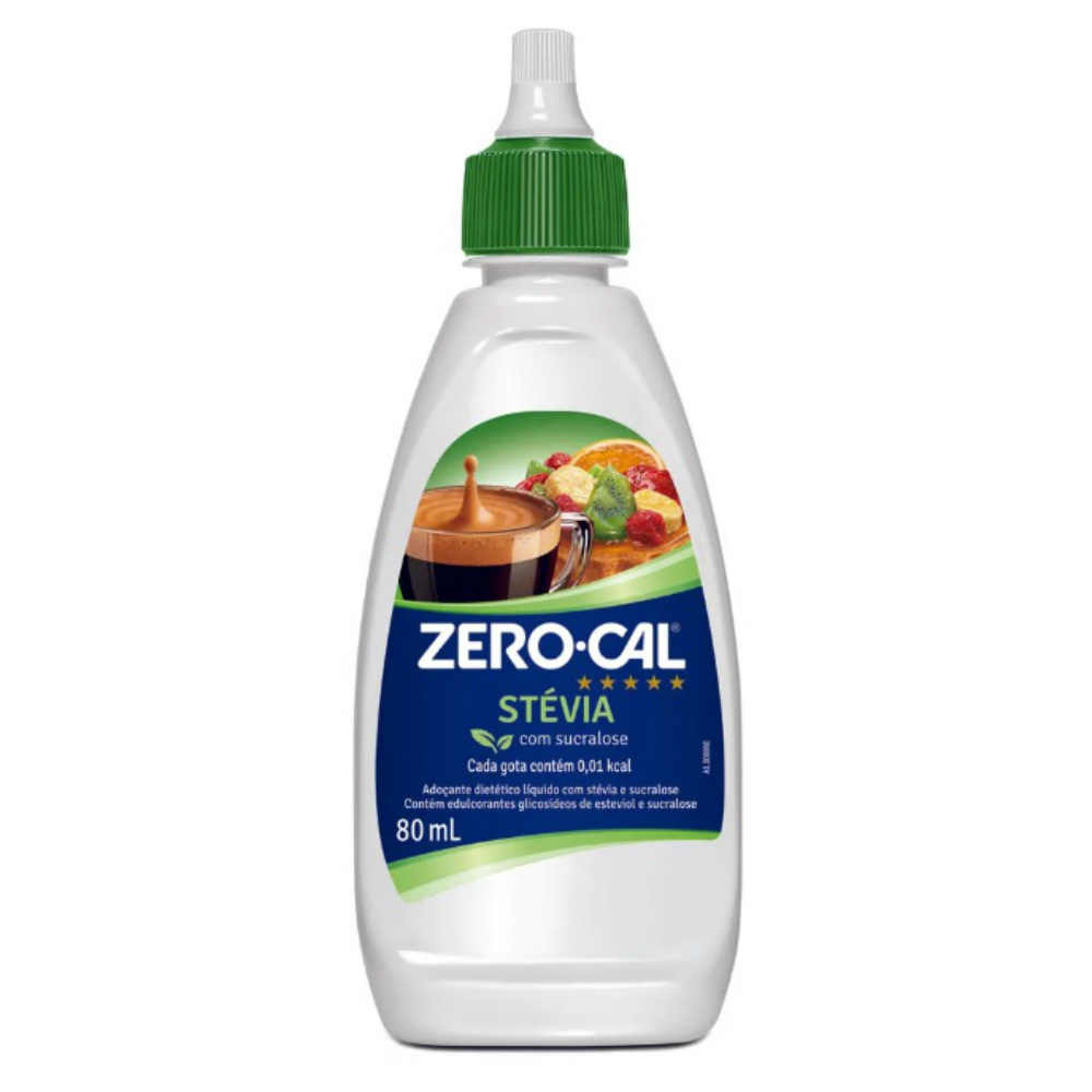 Adoçante Líquido Stevia Zero-Cal 80ml