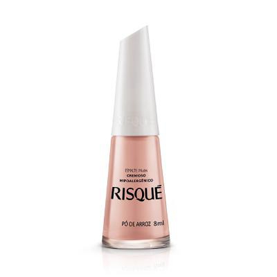 Esmalte Risqué Cremoso Pó de Arroz 8ml