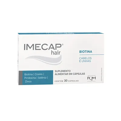 Imecap Hair Unhas E Cabelos 30 Cápsulas preço