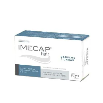 Imecap Hair Unhas e Cabelos 30 Cápsulas