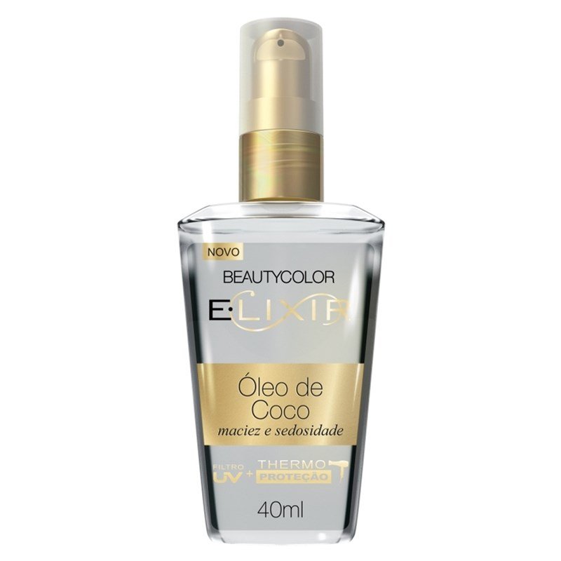 Óleo Capilar BeautyColor Elixir Óleo Côco 40ml