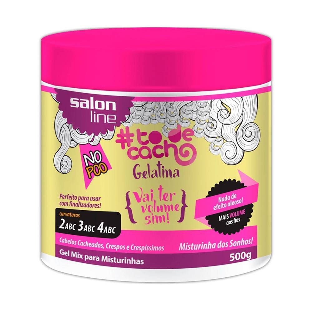 Gelatina Capilar Salon Line Todecacho Vai Ter Volume Sim 550g Farmacias Nissei