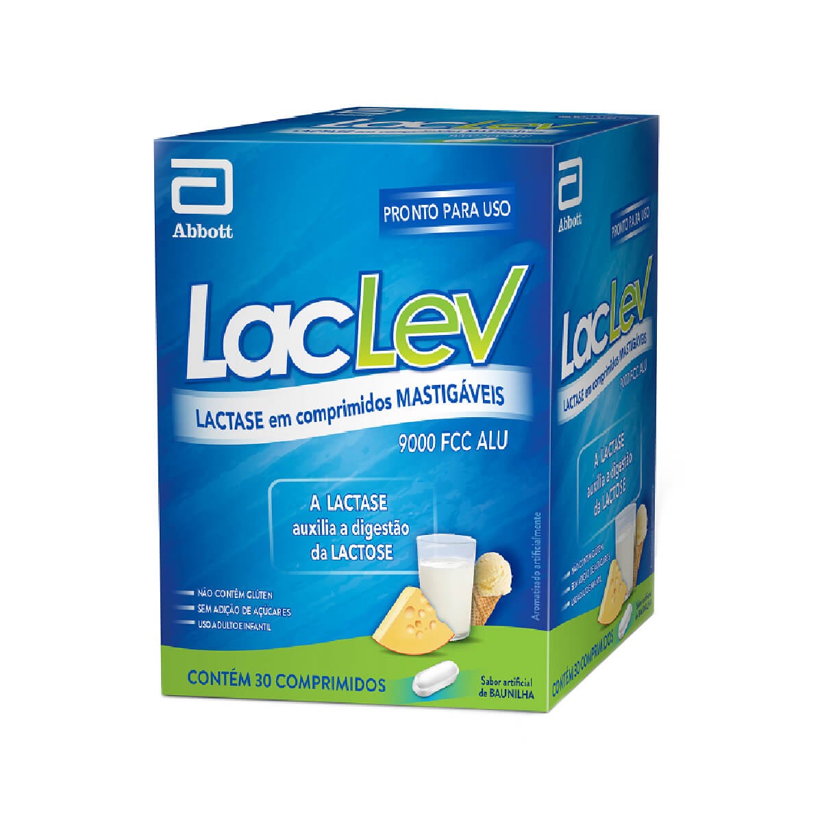 Laclev 9000Fcc Com 30 Comprimidos