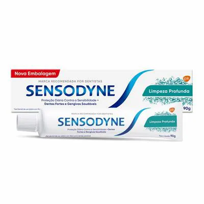 Creme Dental Sensodyne Limpeza Profunda 90g