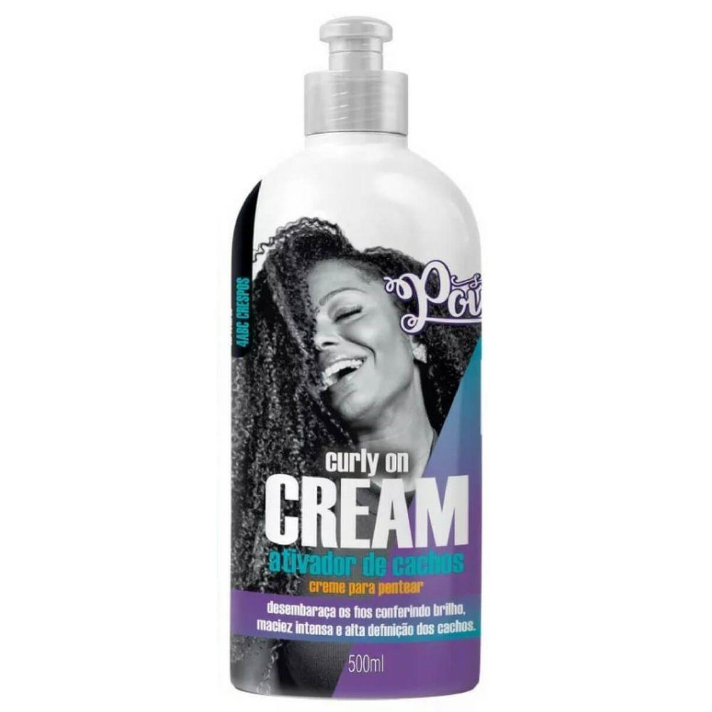 Creme para Pentear Soul Power Curly On Cream 500ml