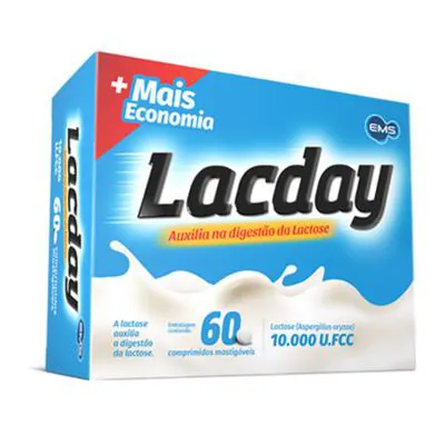 Lacday Mastigáveis 60 Comprimidos