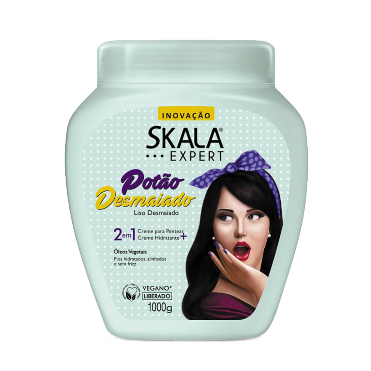 Creme de Tratamento 2 em 1 Skala Potão Desmaiado 1Kg