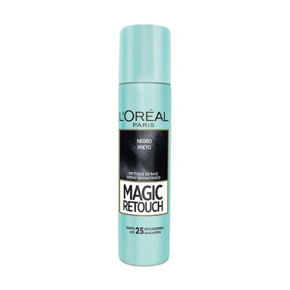 Retoque Instantâneo da Raiz Spray L’Oréal Magic Retouch Preto 75ml