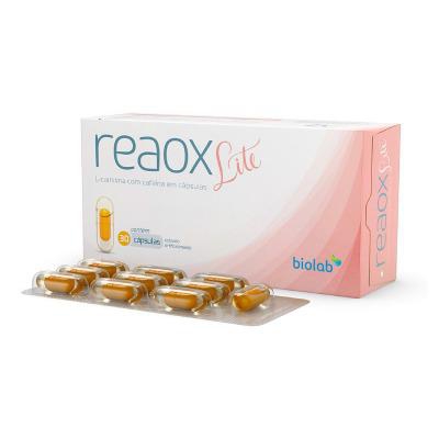 Suplemento Reaox Lite L-Carnitina/Cafeina 30 Cápsulas