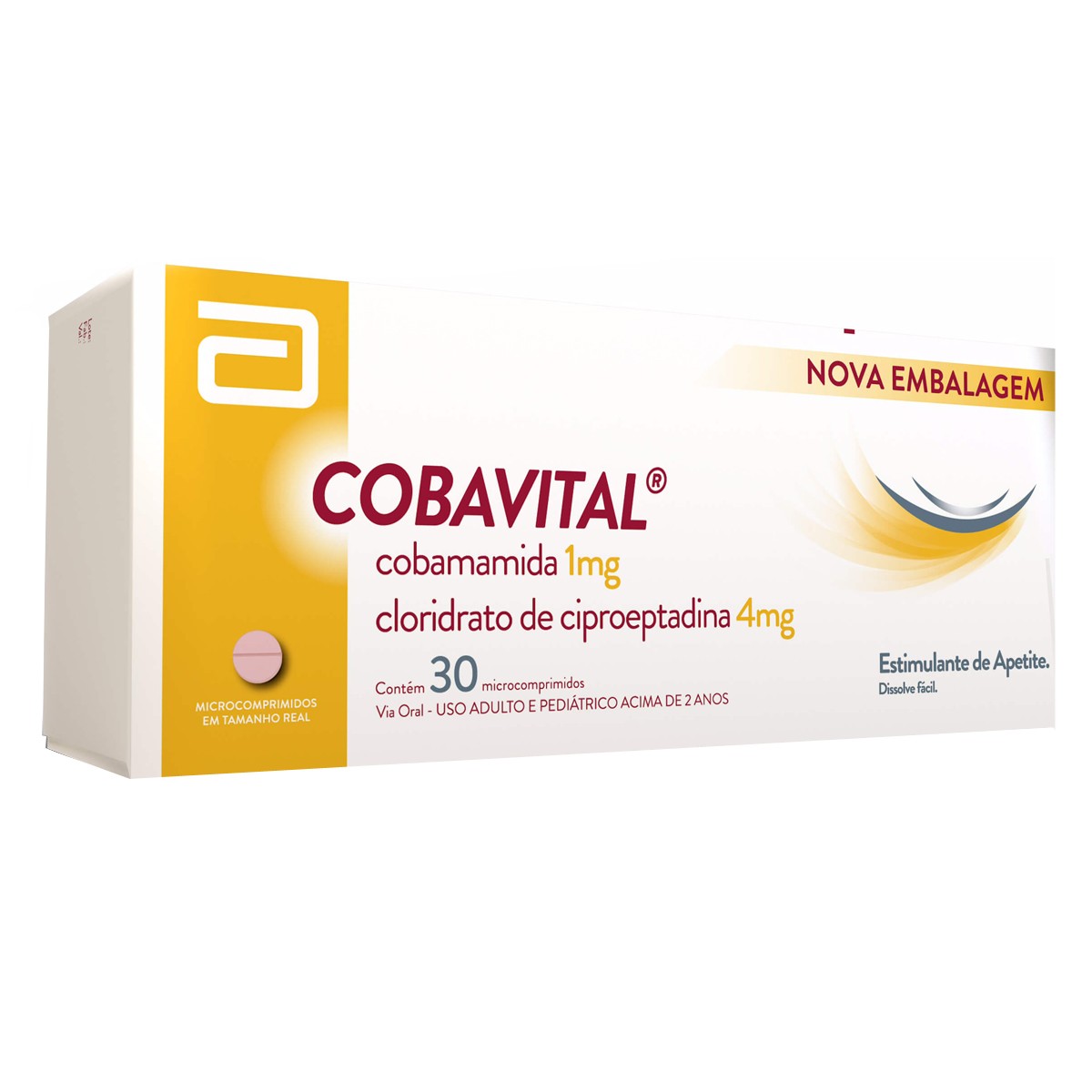 Cobavital 1mg + 4mg 30 Comprimidos