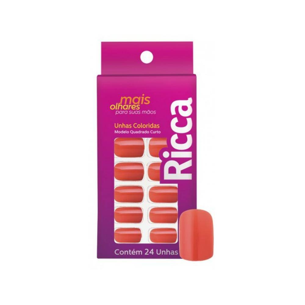 Unhas Ricca Vermelho Paixao