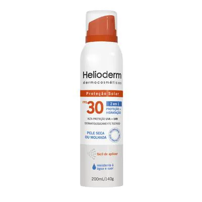 Protetor Solar Helioderm Suncare Spray FPS30 200ml