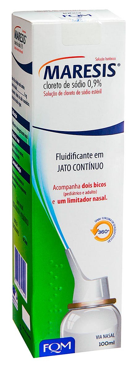 Maresis 0,9% Solução Spray 100ml