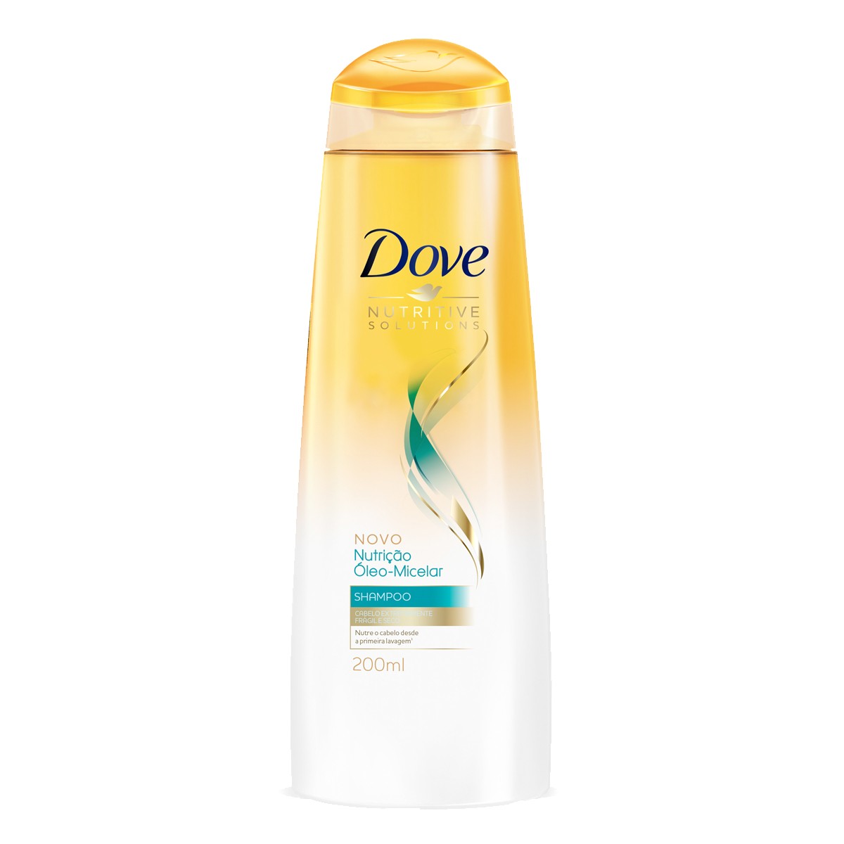 Shampoo Dove Nutrição Óleo Micelar 200ml